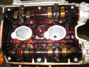 More Subaru cylinder head sludge build up