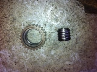 Damaged Timing belt Idler