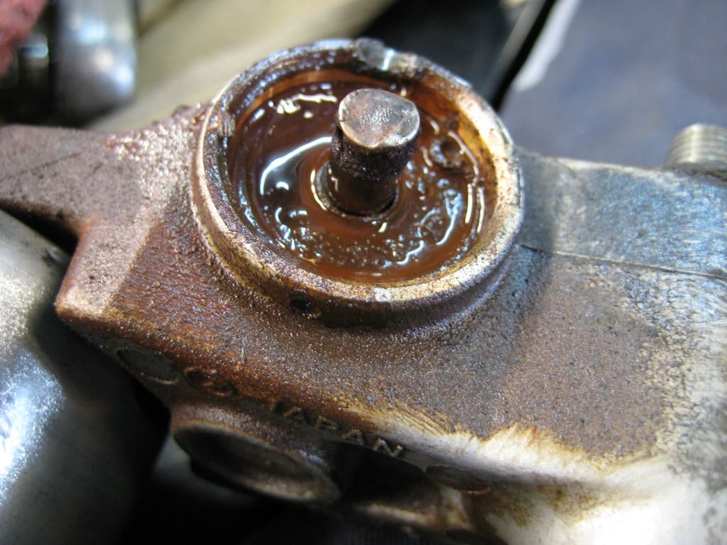 Failed Subaru Timing Belt Tensioner Failed Subaru Timing Belt Tensioner